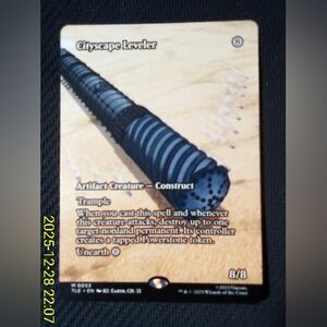 Cityscape Leveler Trading Card